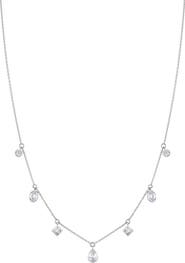 Crislu Multicut Station Pendant Necklace