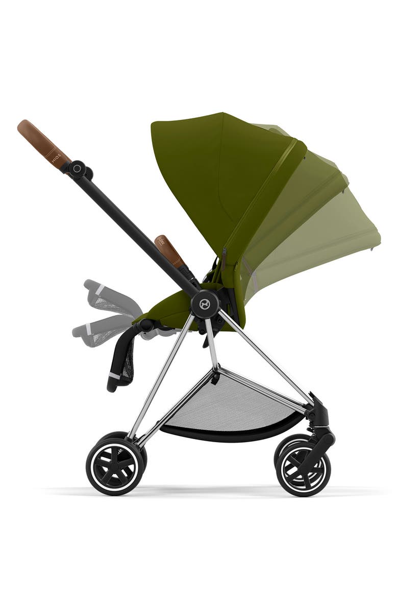 CYBEX MIOS 3 Compact Lightweight Stroller, Alternate, color, Khaki Green