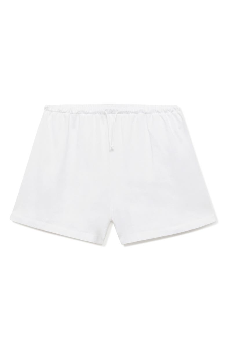 MANGO Cotton Pajama Shorts, Main, color, 