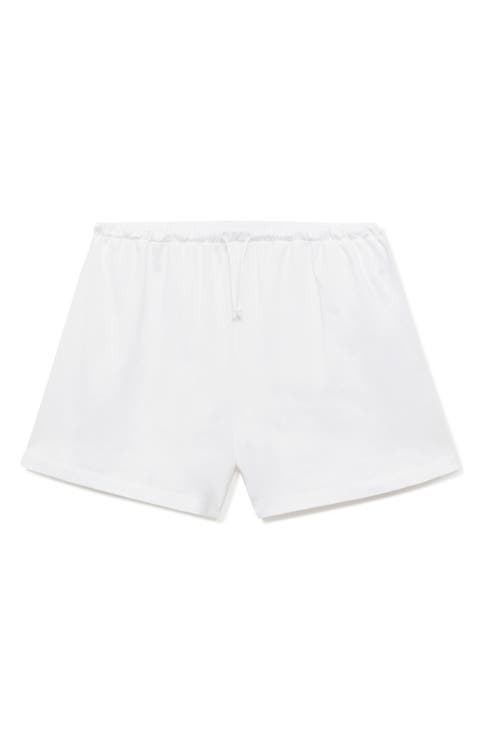 Cotton Pajama Shorts
