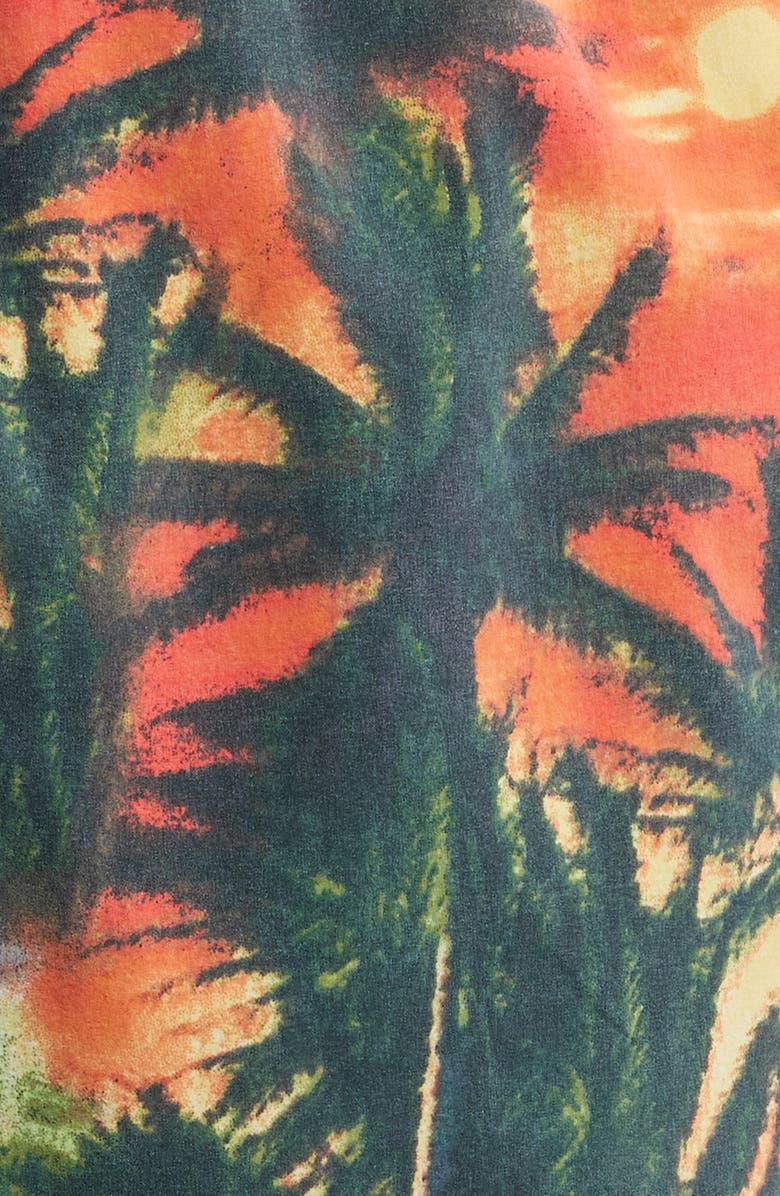 Fair Harbor The Bungalow Water Repellent Swim Trunks, Alternate, color, Painted Beach