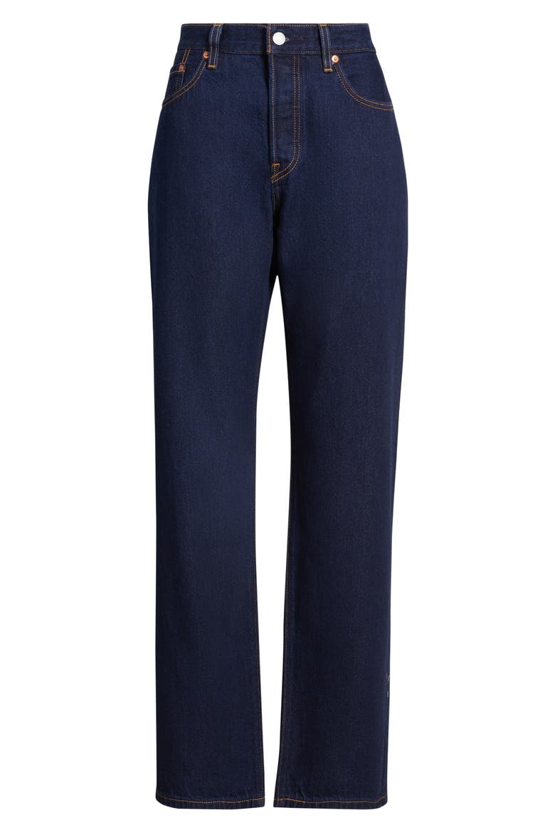 501® '90s Lightweight Relaxed Straight Leg Jeans, Alternate, color, DEEP RINSE LTW