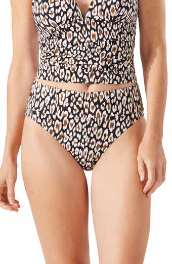 Tommy Bahama Safari Cat High Waist Bikini Bottoms