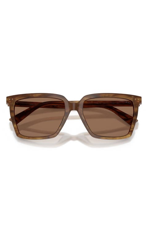 55mm Square Sunglasses