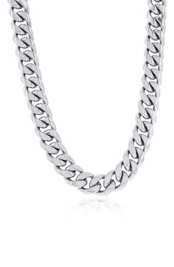 BLACKJACK Men's Cuban Chain Necklace