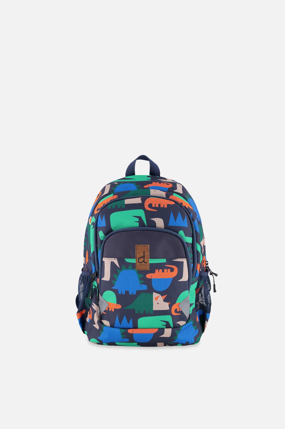 Dinosaur Lightweight Spacious Backpack, Main, color, Navy Dinosaur Print
