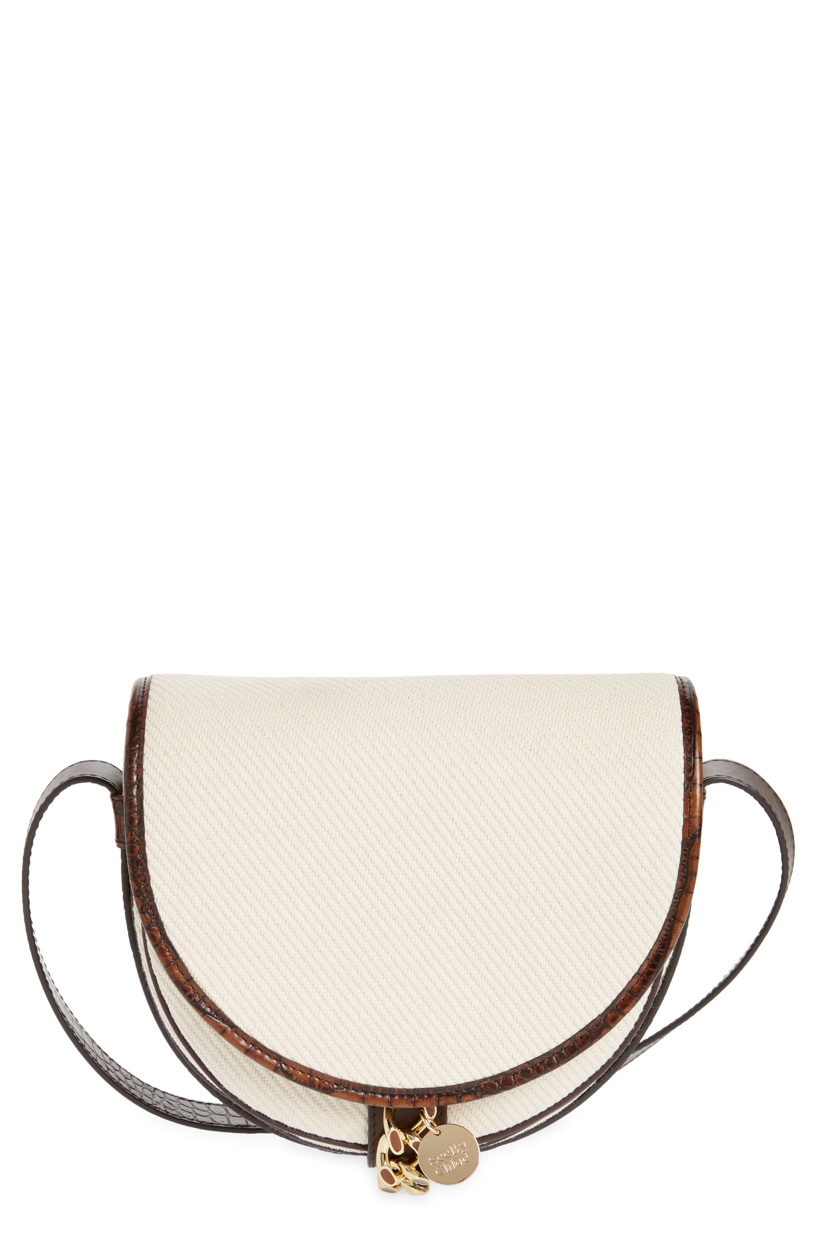 See by Chloé Mara Saddle Bag, Main, color, 