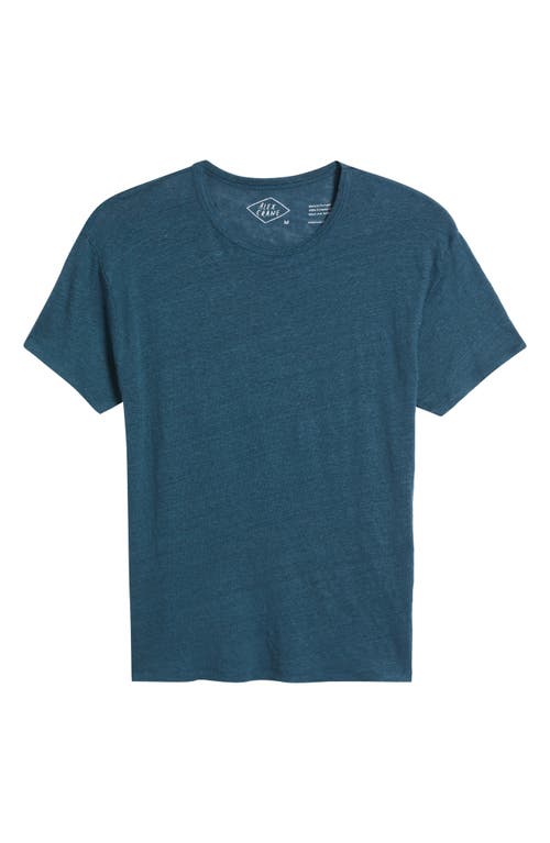 Alex Crane Sun Linen T-shirt In Dusk