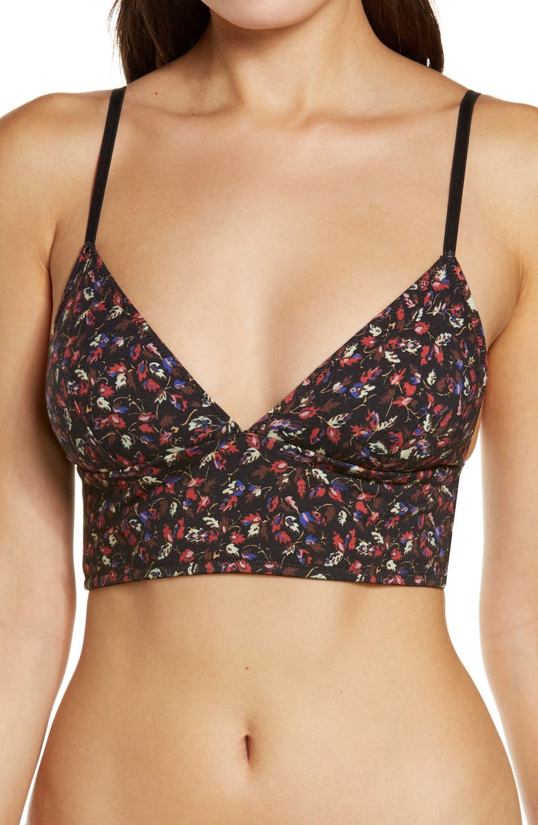 Madewell Longline Bralette, Main, color, 
