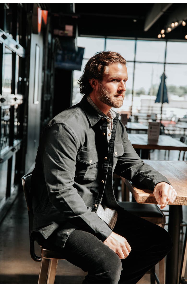 Mountain Khakis Moleskin Shirtjac, Alternate, color, Cedar