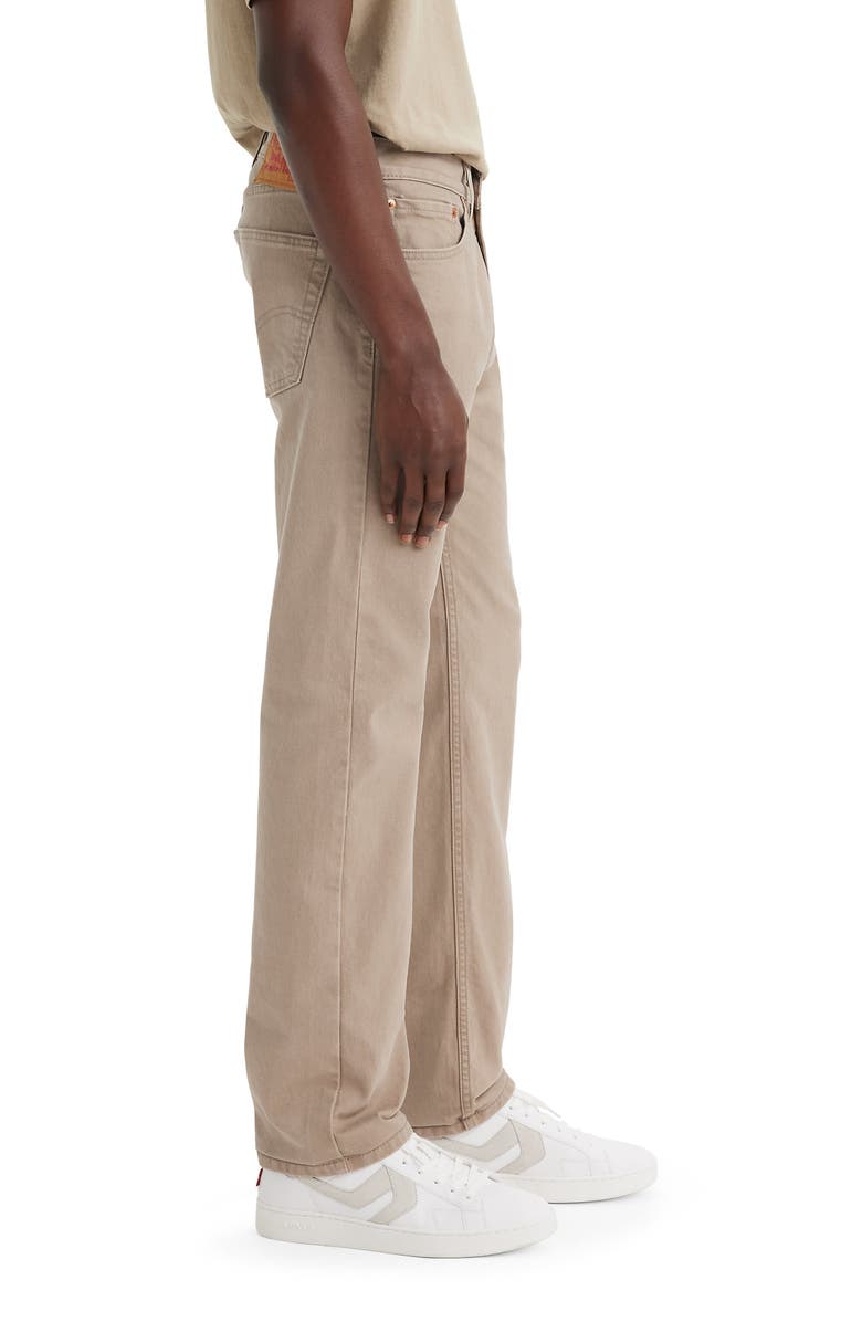 Levi's 505<sup>™</sup> Relaxed Straight Leg Jeans, Alternate, color, Desert Taupe Denim