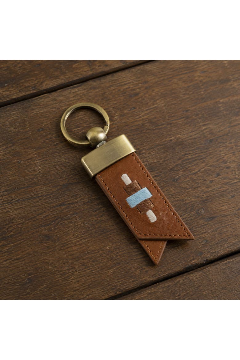 Juntos Origami Keyring, Alternate, color, Tan/Cream/Light Brown