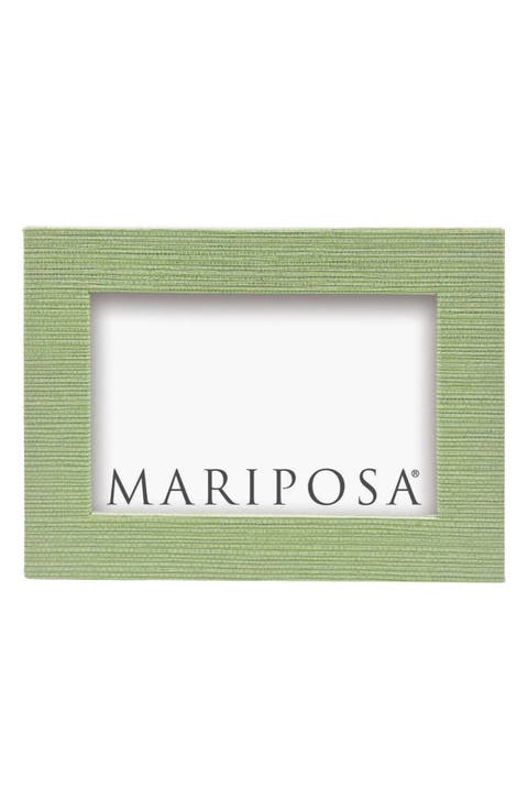Faux Grasscloth Picture Frame