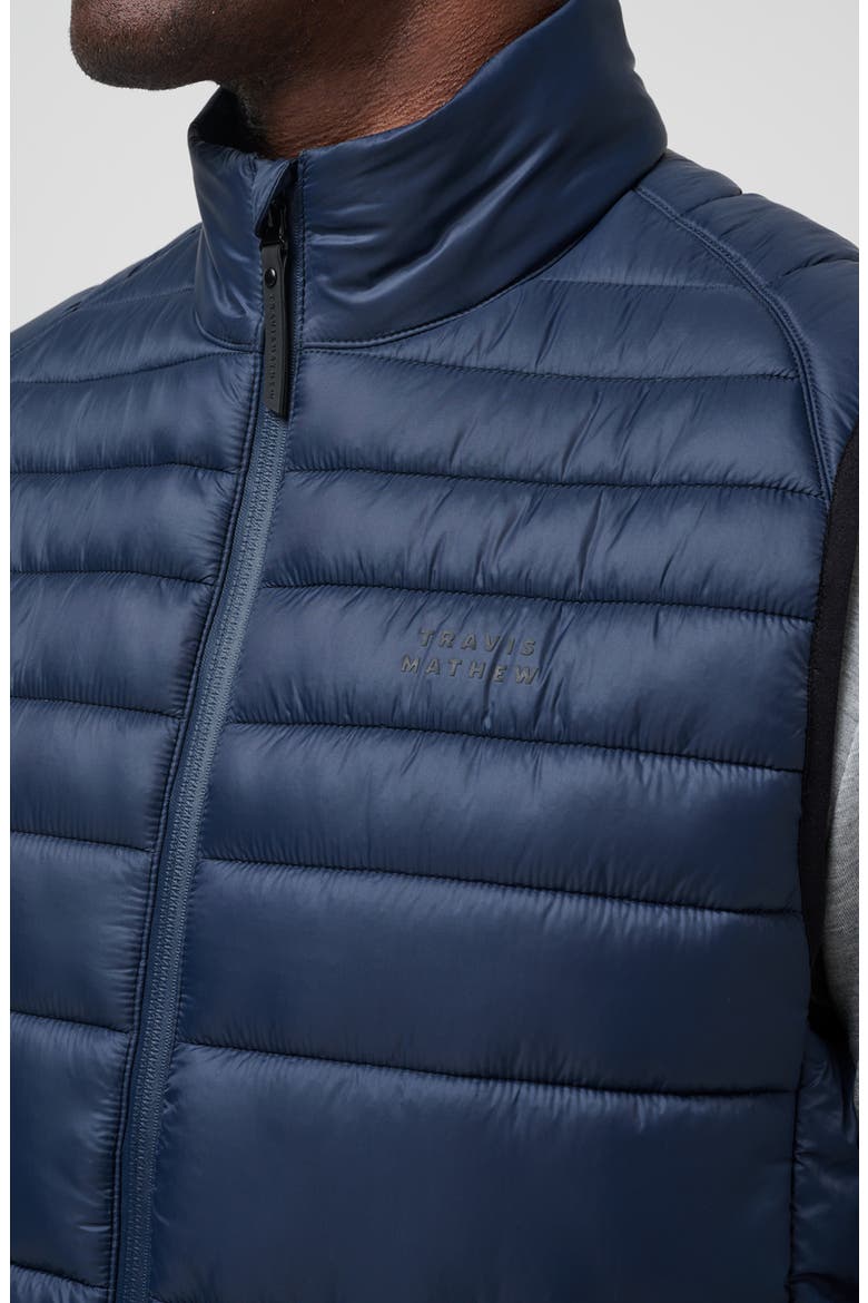 Aves Technical Water Repellent Puffer Vest, Alternate, color, TOTAL ECLIPSE