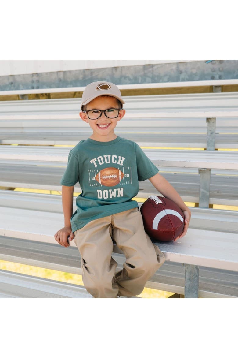 Touchdown Short Sleeve T-Shirt, Alternate, color, Hunter Green
