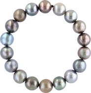 EFFY 10mm Grey Freshwater Pearl Bracelet