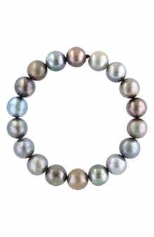 EFFY 10mm Grey Freshwater Pearl Bracelet