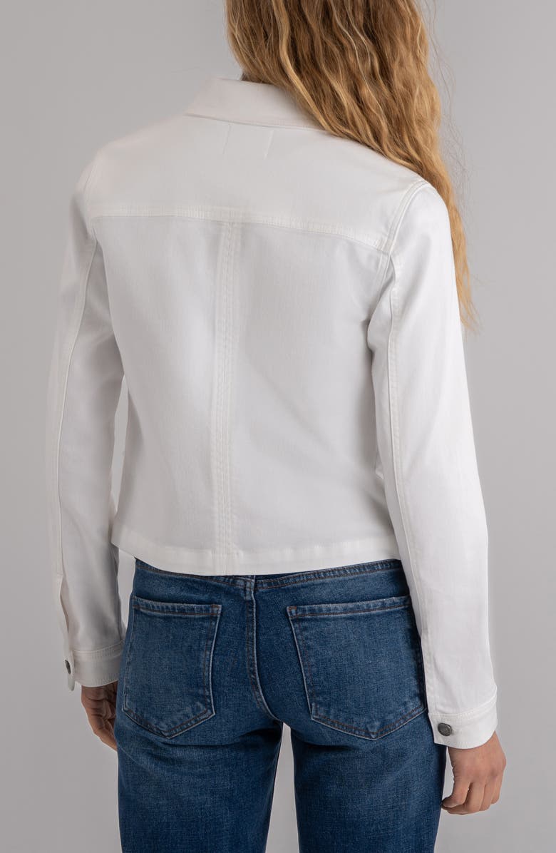 KUT from the Kloth Matilda Denim Crop Trucker Jacket, Alternate, color, 