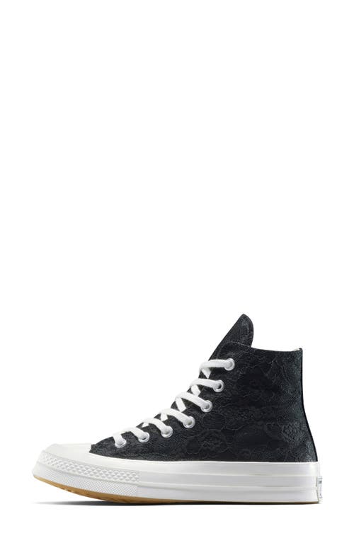 Converse Chuck 70 High Top Sneaker In Black/total Eclipse/egret