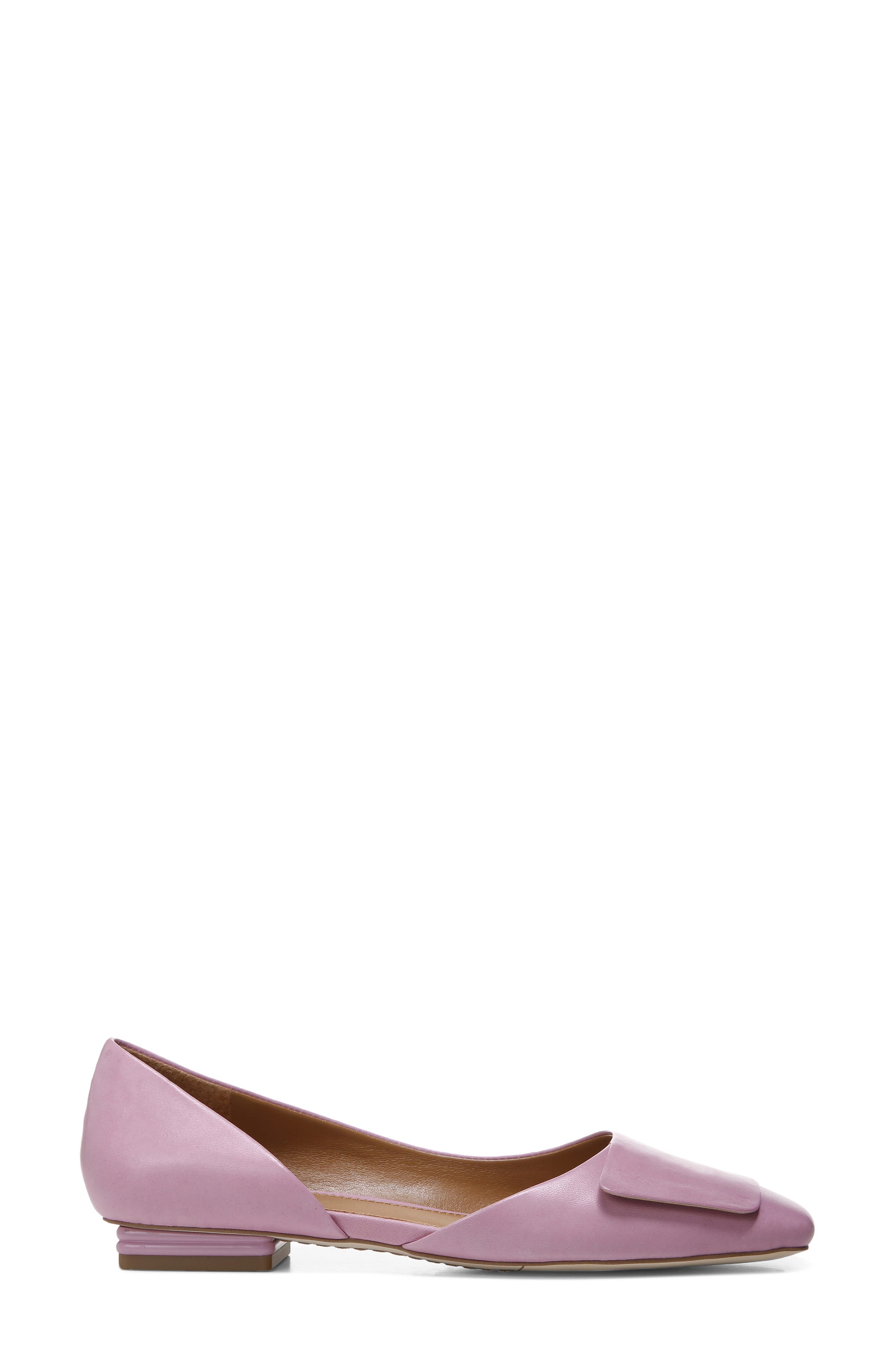 Tracy Half d'Orsay Flat, Alternate, color, ORCHID LEATHER