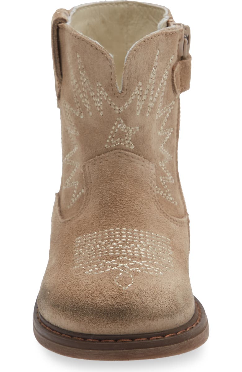 Golden Goose Kids' Wish Star Short Western Boot, Alternate, color, Dove Grey