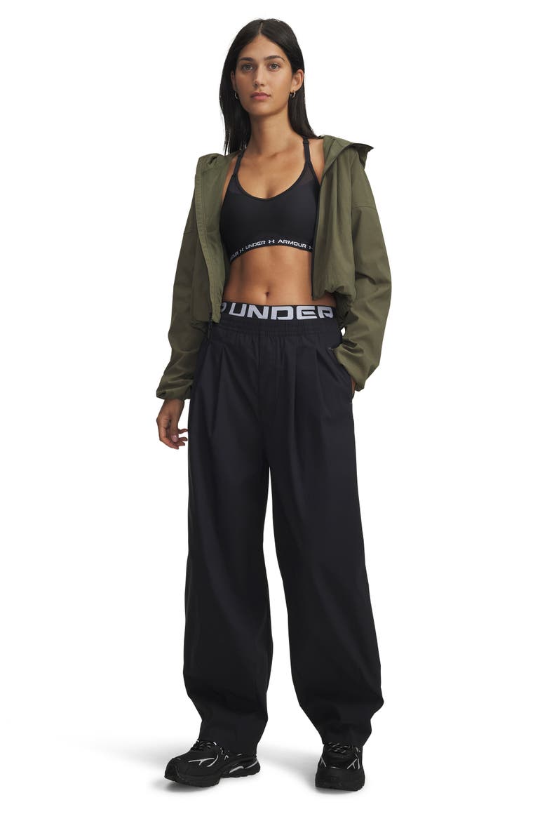 Unstoppable Pleated Pants, Alternate, color, BLACK / / BLACK