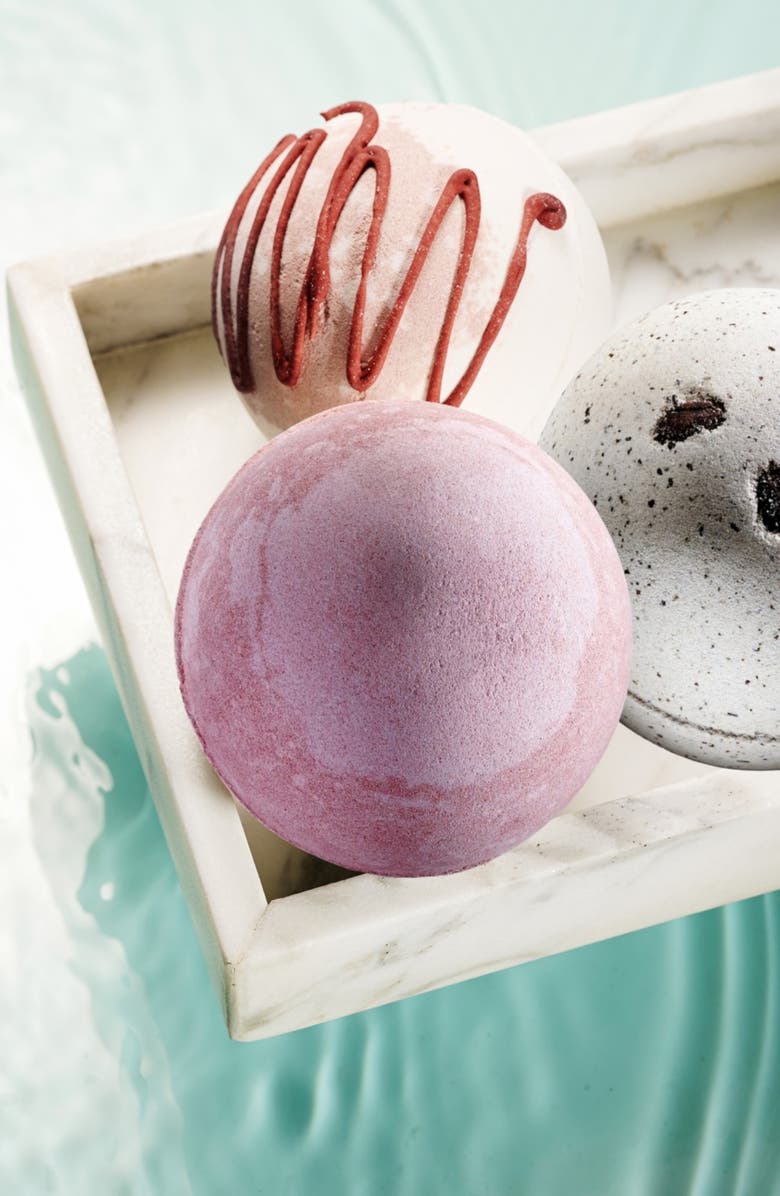 Lovery 3pc Bath Bomb Gift Set in Coffee Scent, Alternate, color, Multicolor