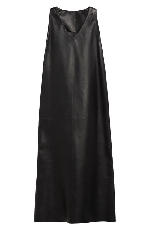 FFORME FFORME SNYDER LEATHER SHIFT DRESS 
