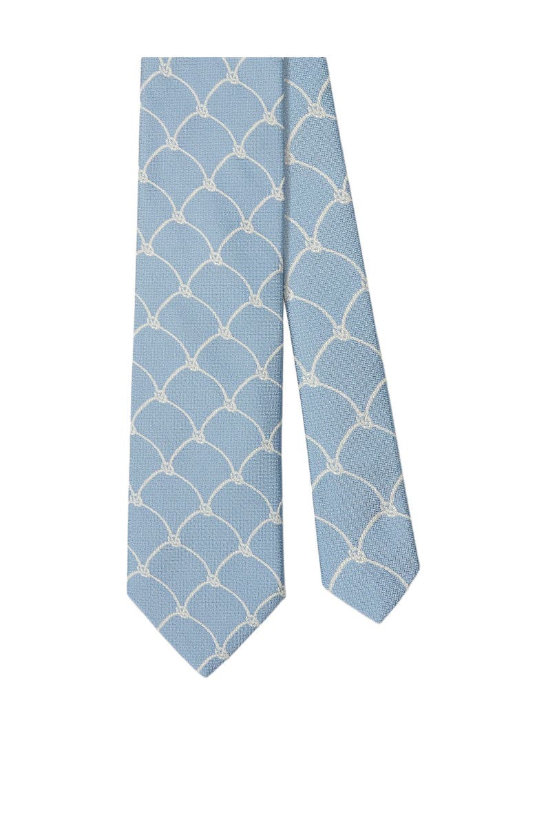 Robert Talbott Robert Net Rope Best of Class Necktie, Main, color, Light Blue