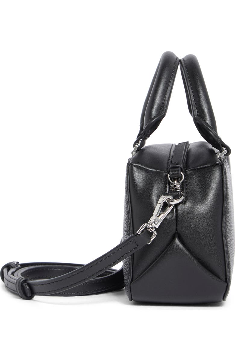 Calvin Klein Akari Crossbody Bag, Alternate, color, Black/ Silver