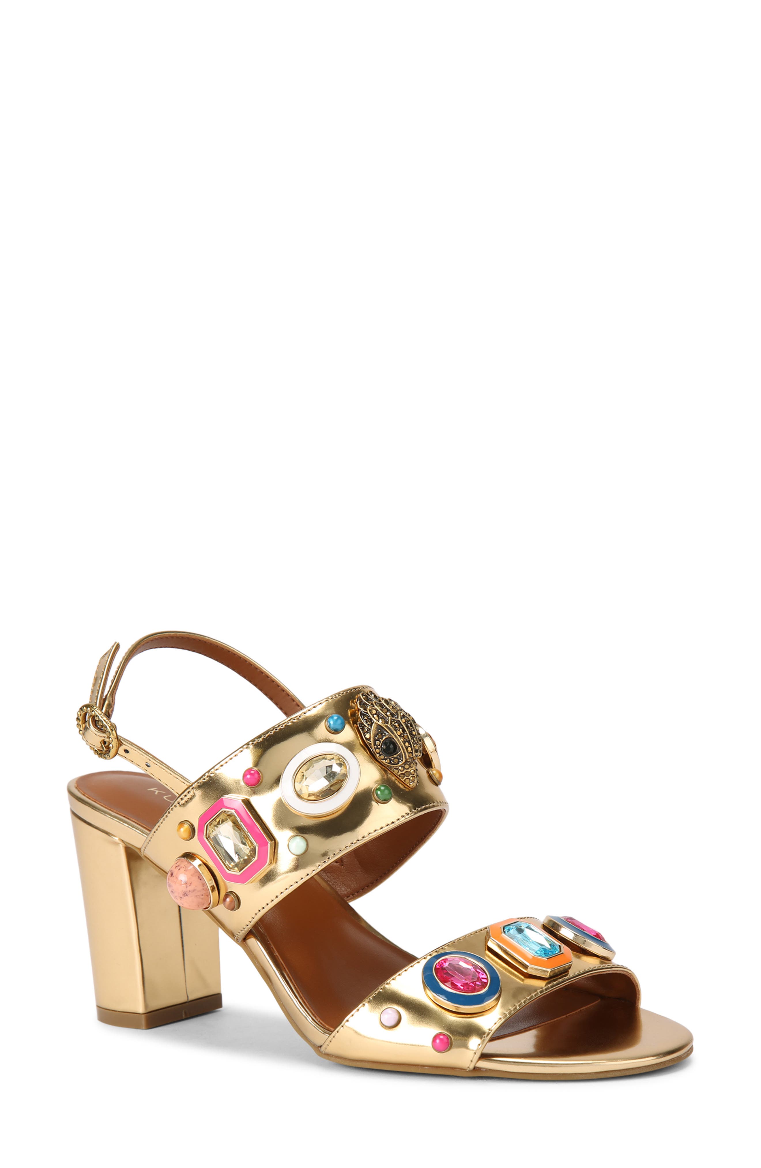 Kurt Geiger London Embellished Slingback Sandal, Main, color, 