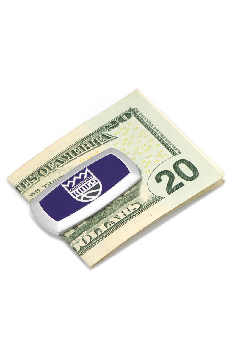 Cufflinks, Inc. NBA Sacramento Kings Money Clip, Alternate, color,
