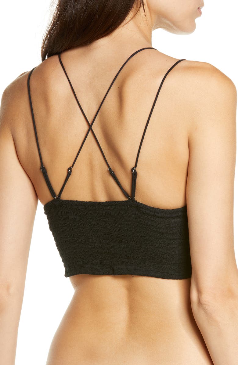 Free People Adella Lace Bralette, Alternate, color,