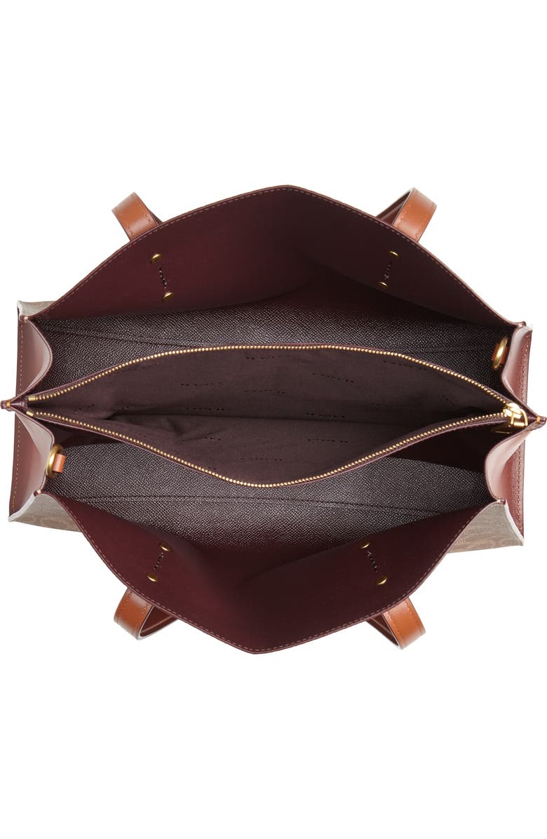 COACH Charlie Signature Canvas Tote, Alternate, color,