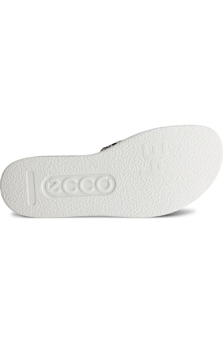 ECCO Flowt Oasis Slide Sandal, Alternate, color, Moon Rock/ Python