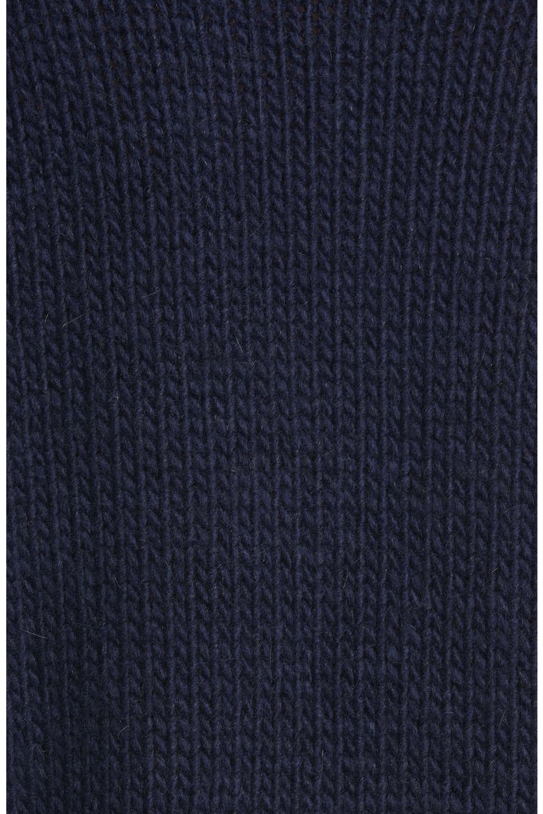 Adonis Balloon Sleeve Diagonal Stripe Sweater, Alternate, color, NAVY