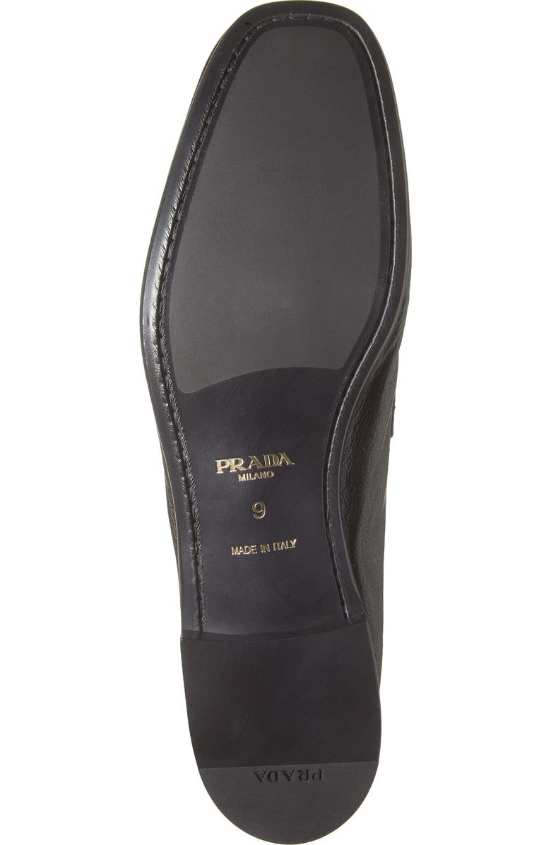 Prada Penny Loafer, Alternate, color, Nero
