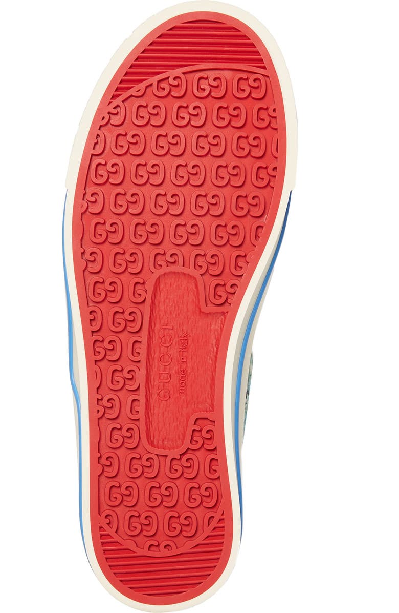 Gucci x Liberty London Tennis 1977 Floral Low Top Sneaker, Alternate, color,