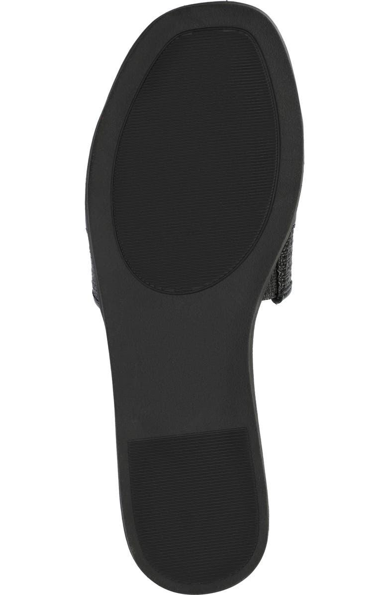 Journee Collection Priya Slide Sandal, Alternate, color, Black