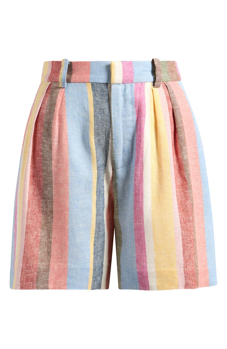 WAYF Rio Linen Blend Shorts, Alternate, color,