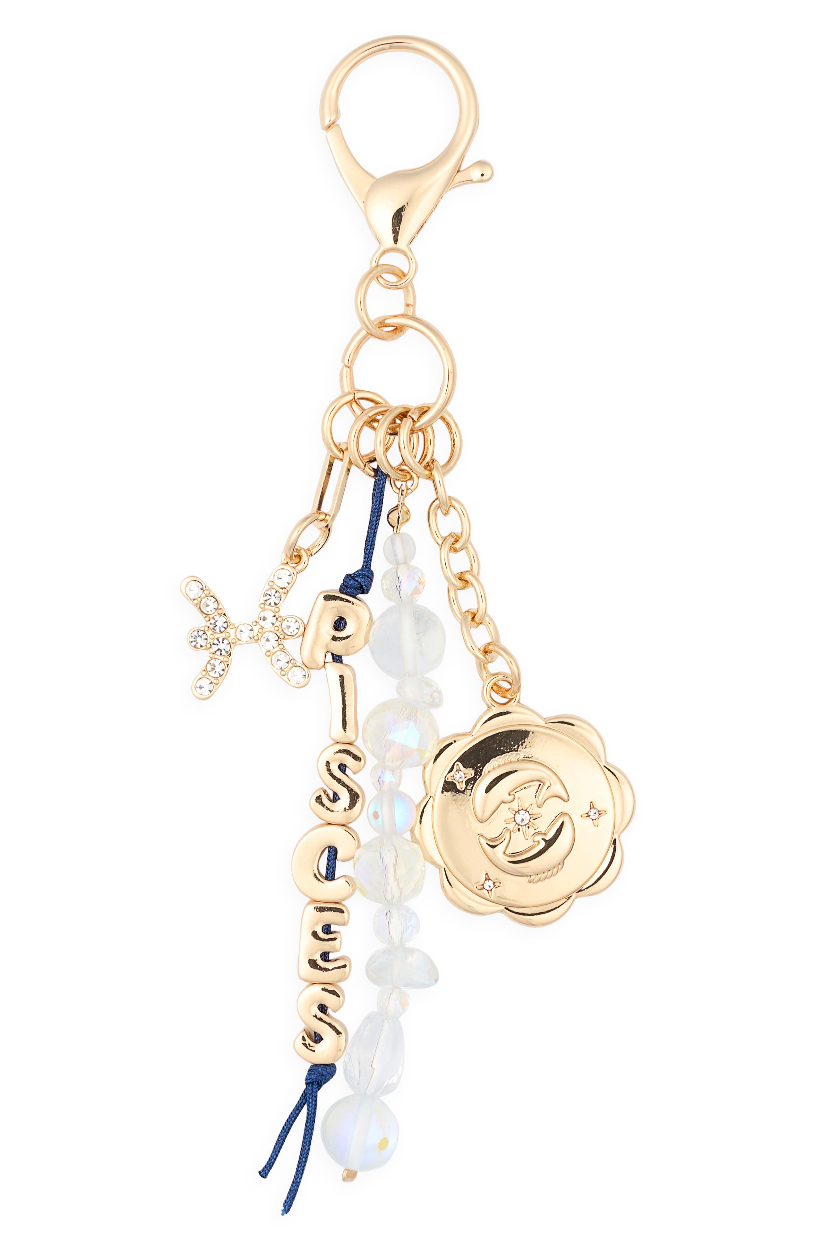PISCES- WHITE MULTI- GOLD