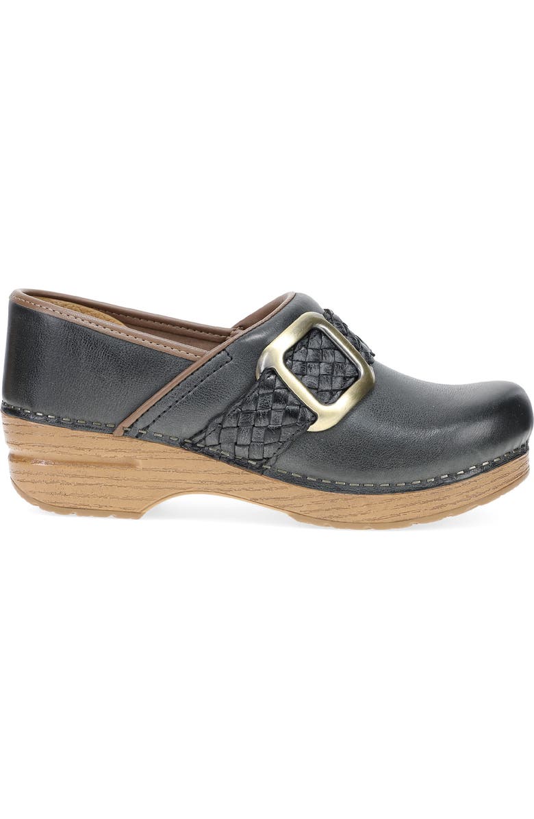 Dansko Pro Braided Clog, Alternate, color, Black