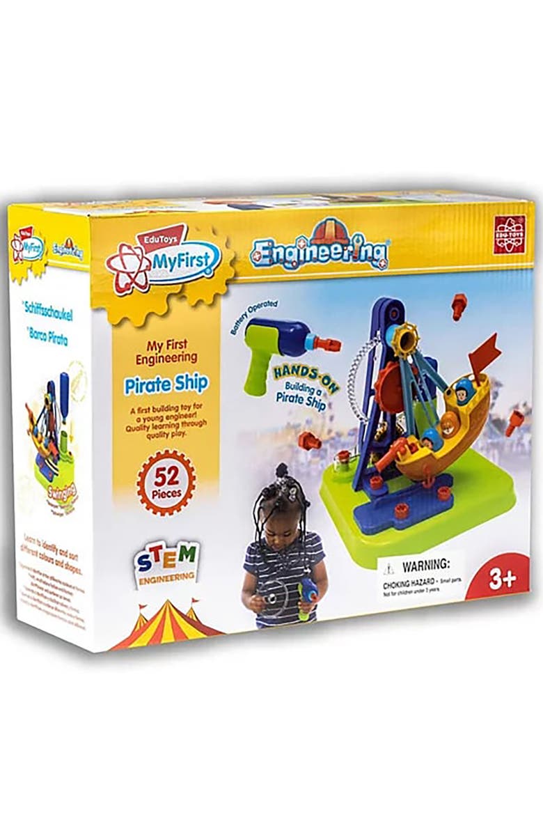 Edu Toys Elenco My First Engineering Pirate Ship STEM Kit, Alternate, color,