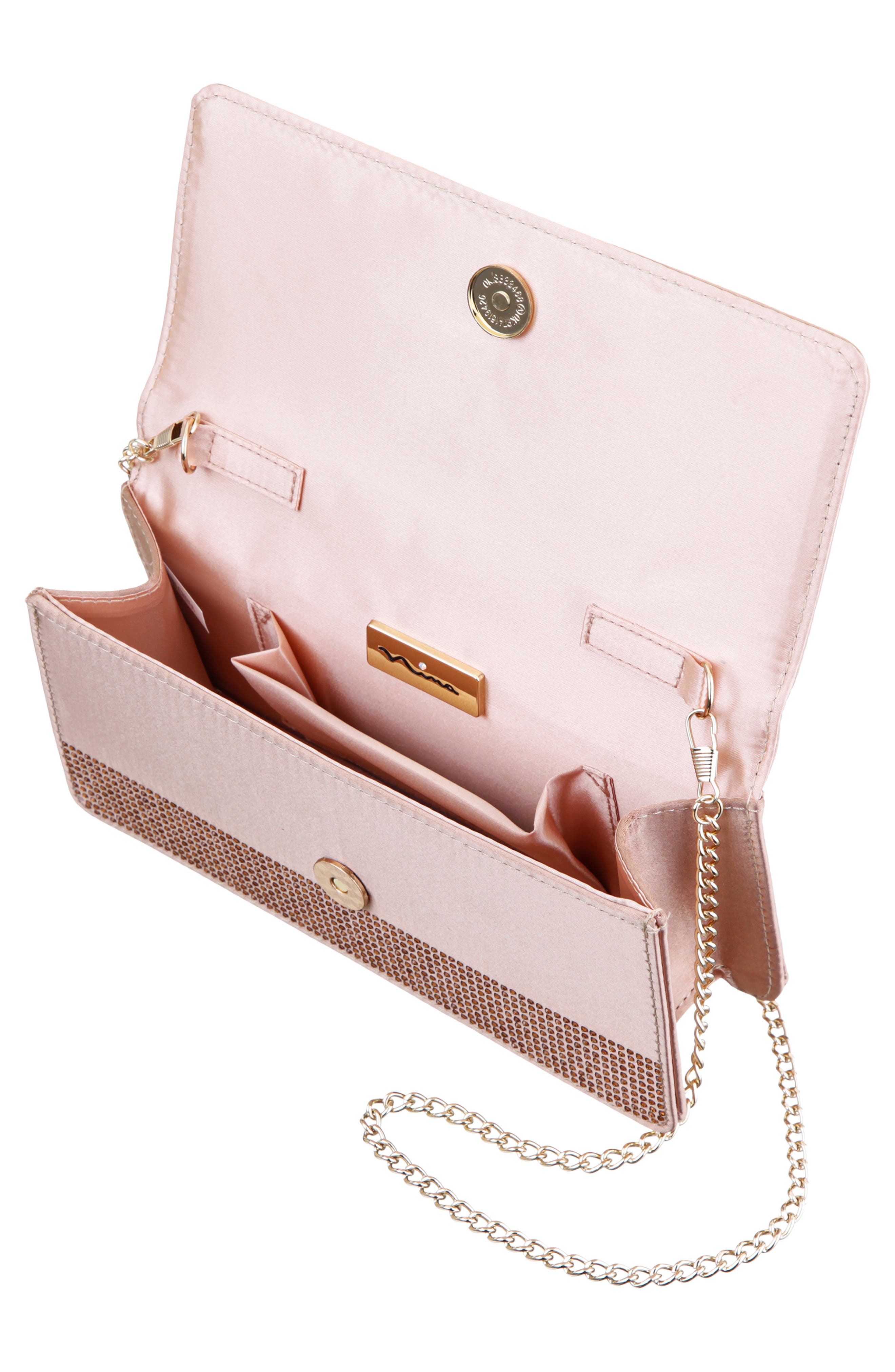 Luca Top Handle Clutch, Alternate, color, HONEY