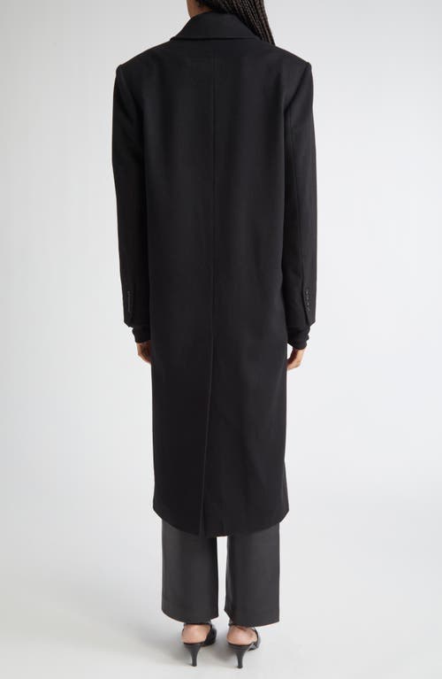 Loulou De Saison Rosco Double-breasted Coat In Black