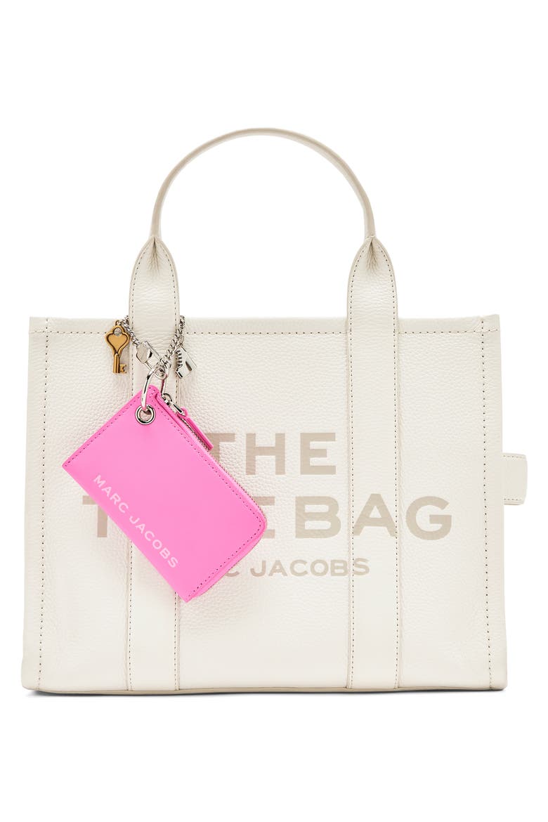 The Charm Top Zip Wallet, Alternate, color, BOW PINK