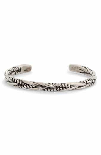 EYE CANDY LOS ANGELES Men's Ricardo Woven Cuff Bracelet