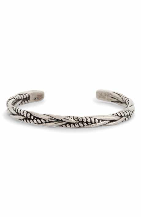 EYE CANDY LOS ANGELES Men's Ricardo Woven Cuff Bracelet
