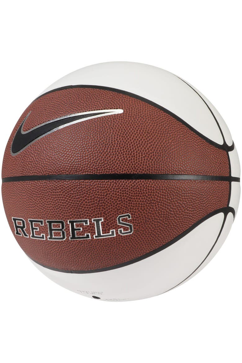 Ole Miss Rebels Autographic Basketball, Alternate, color, Brown