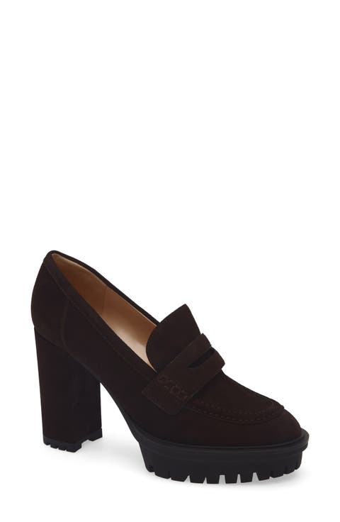 Platform Loafer Pump (Women)